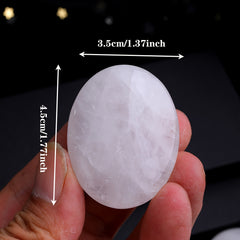 3pcs Natural Stone Chakra Crystal Massage Stone Positive Energy