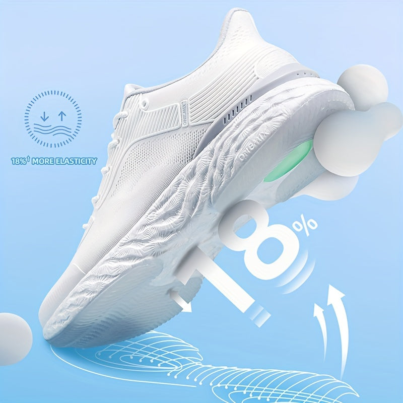 Women's Non slip Cushioned Athletic Running Shoes Lace up Casual Sports Shoes