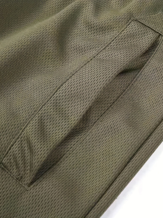 Men's Drawstring Sport Shorts for Outdoor Activities