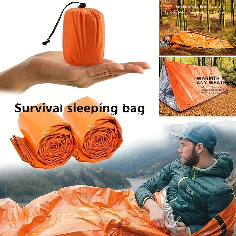 Emergency Sleeping Bag Insulation Polyester Film Camping Life-saving