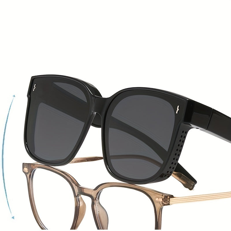 Polarized Fit Over Sunglasses Anti Glare UV400 Sun Shades for Men Women