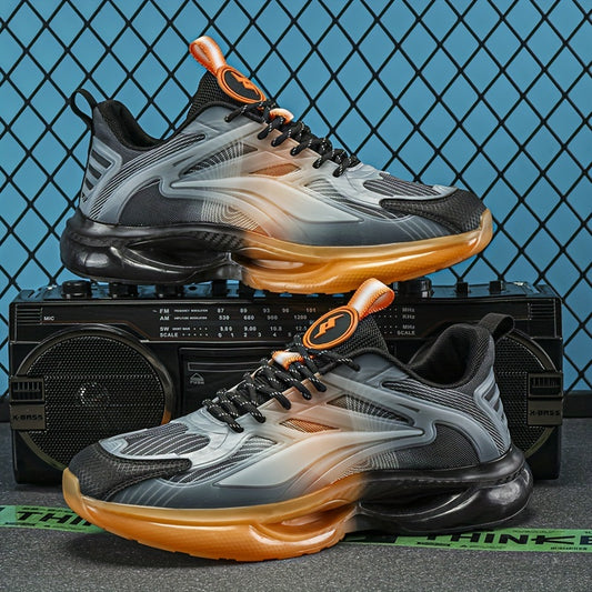 Men's Lace-up Chunky Sneakers Dad Shoes Athletic Shoes