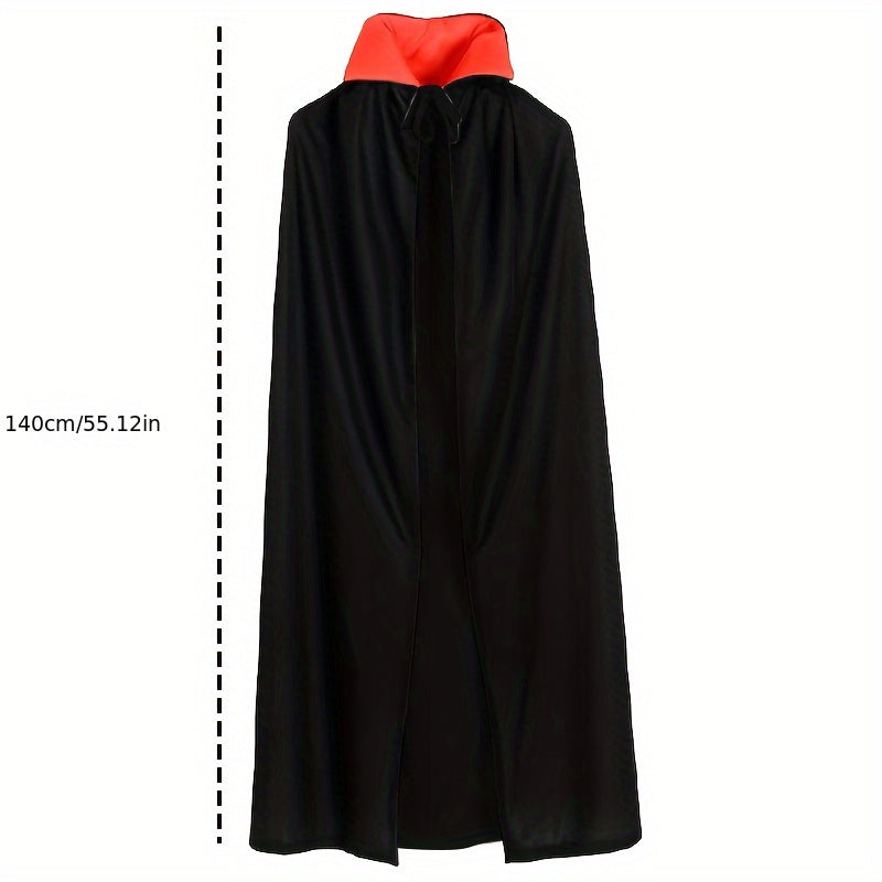 Vampires Hooded Cloak Red Dracula Cap Halloween Costume