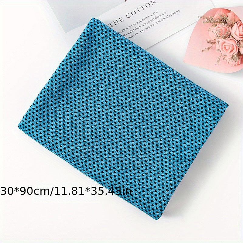 Stay Dry with Quick Drying Ice Silk Cooling Towel for Sports & Fitness