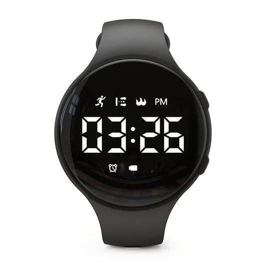 LED Pedometer Watch for Kids, Activity Tracker with Alarm Clock