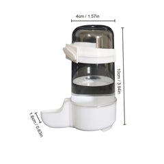 Durable Plastic Pet Feeder for Bird Parrot Water & Food Feeding