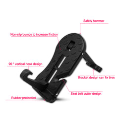 Car Door Lock Climbing Pedal Auxiliary Ladder