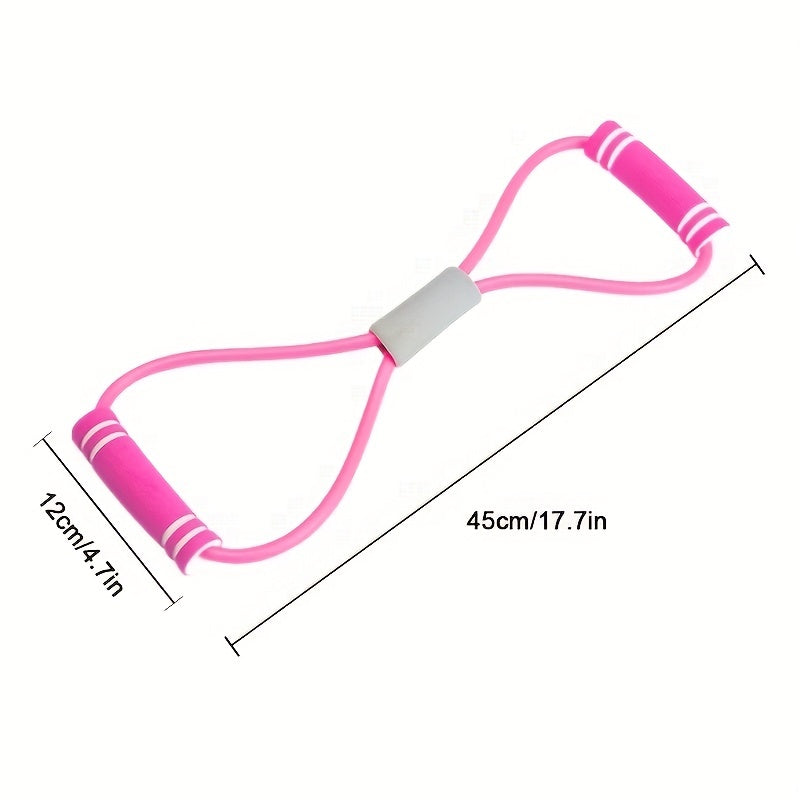 8-Shaped Tension Rope for Home Fitness Yoga