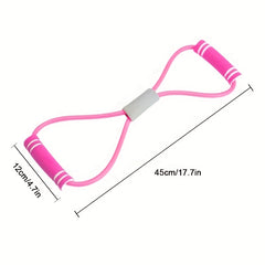 8-Shaped Tension Rope for Home Fitness Yoga