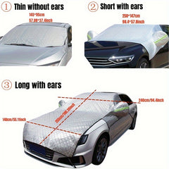 Car Heavy Duty Windscreen Cover Snow Ice Frost Sun UV Resistent