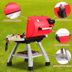 Kids Play Kitchen Toy Grill BBQ Kitchen Playset Outdoor Toy