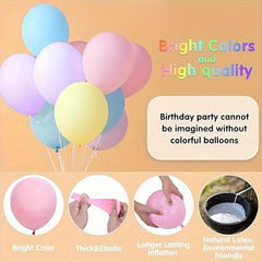 33pcs Rainbow Latex Balloons for Party Decoration