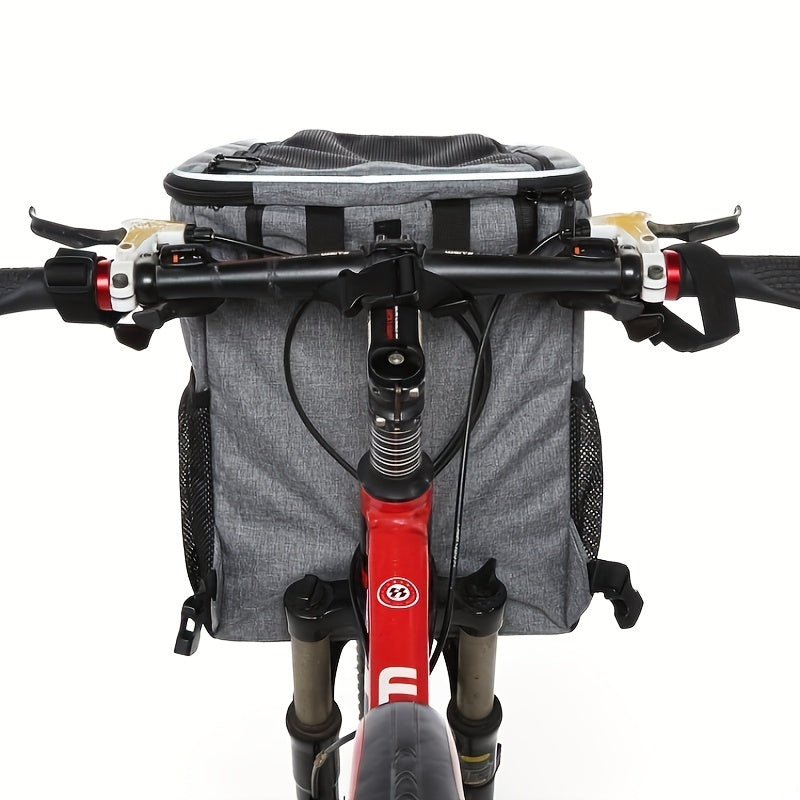 Pet Carrier Bike Basket Bag Multifunctional Dog Cat Backpack