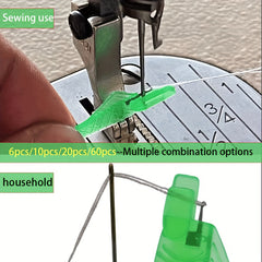 Needle Threader For Sewing Machine Easy Automatic Sewing Needle Fish Type