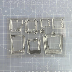 Cartoon Transparent Stamps for Kids & Students - Fun Stationery