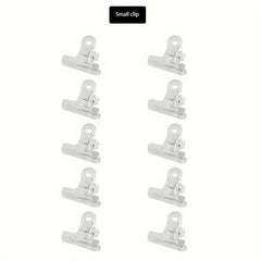 10 Pcs Storage Folder Label Office Supplies Metal Spring
