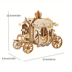 3D Wooden Puzzle Model Car Kit - Perfect Birthday Gift