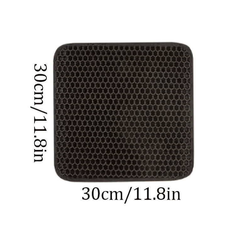 2-Layer Cat Litter Mat Waterproof Leak Proof Indoor Toilet Mat