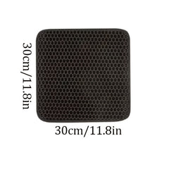2-Layer Cat Litter Mat Waterproof Leak Proof Indoor Toilet Mat