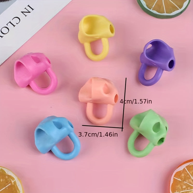 3pcs Finger Silicone Pencil Pen Holder Learning Tool Grip Posture Aid