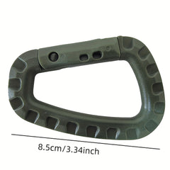 2pcs Tactical Carabiner Keychain Backpack Hanging Buckle