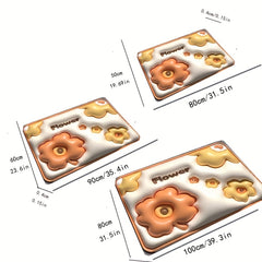 3D Sense Expansion Home Floor Mat Non-slip Diatom Mud Nursery Room Carpet