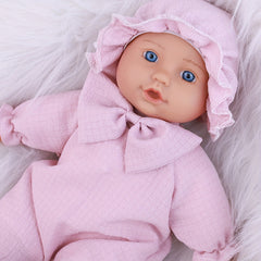 Realistic Soft Body Lifelike Reborn Doll with Clothes Suit for Boys Girls