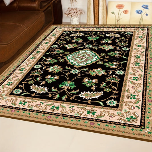 Boho Anti Fatigue Kitchen Rugs Vintage Non Slip Soft Floor Mat