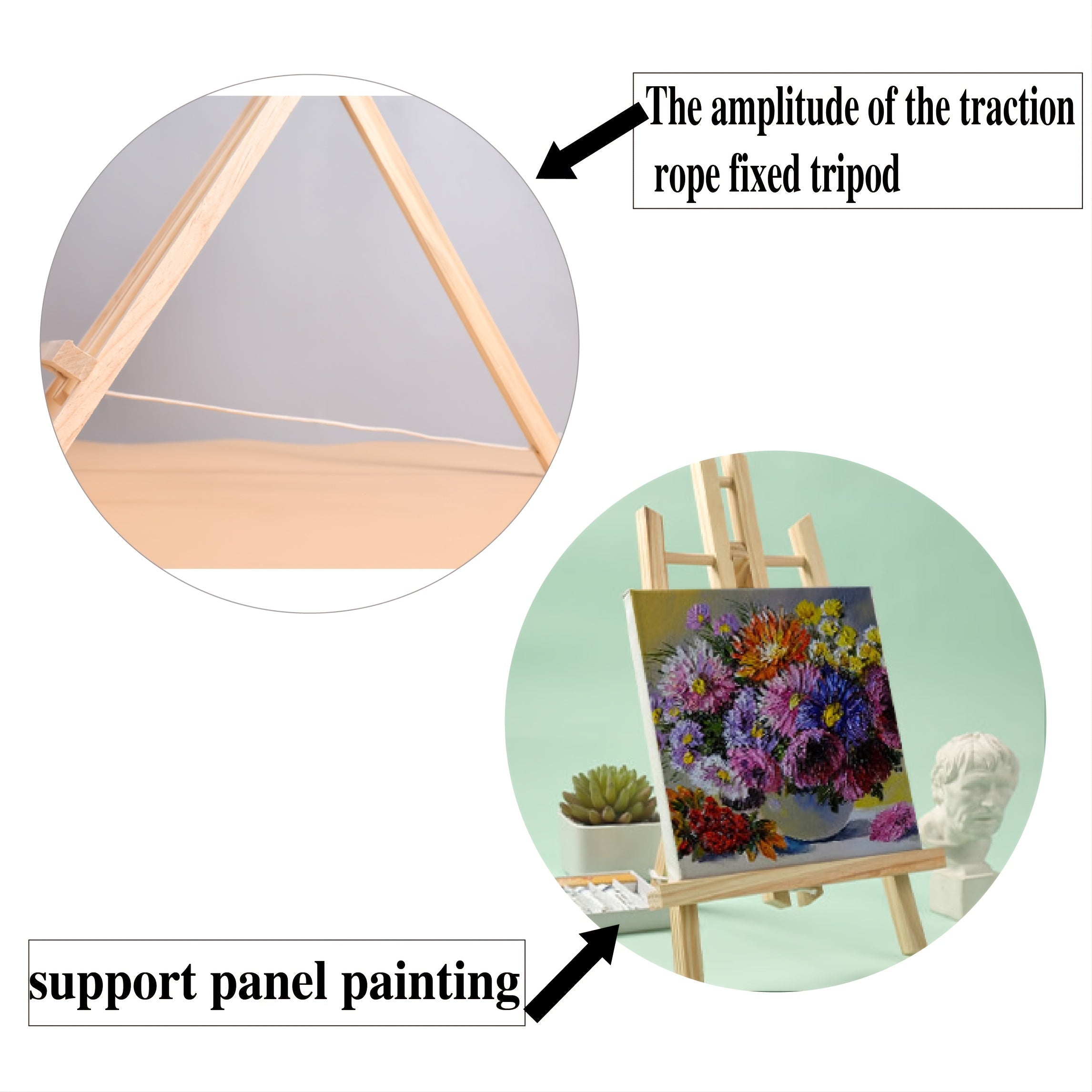 11 Mini Artist Easel Tabletop Display Stand A Frame Painting Party Easel