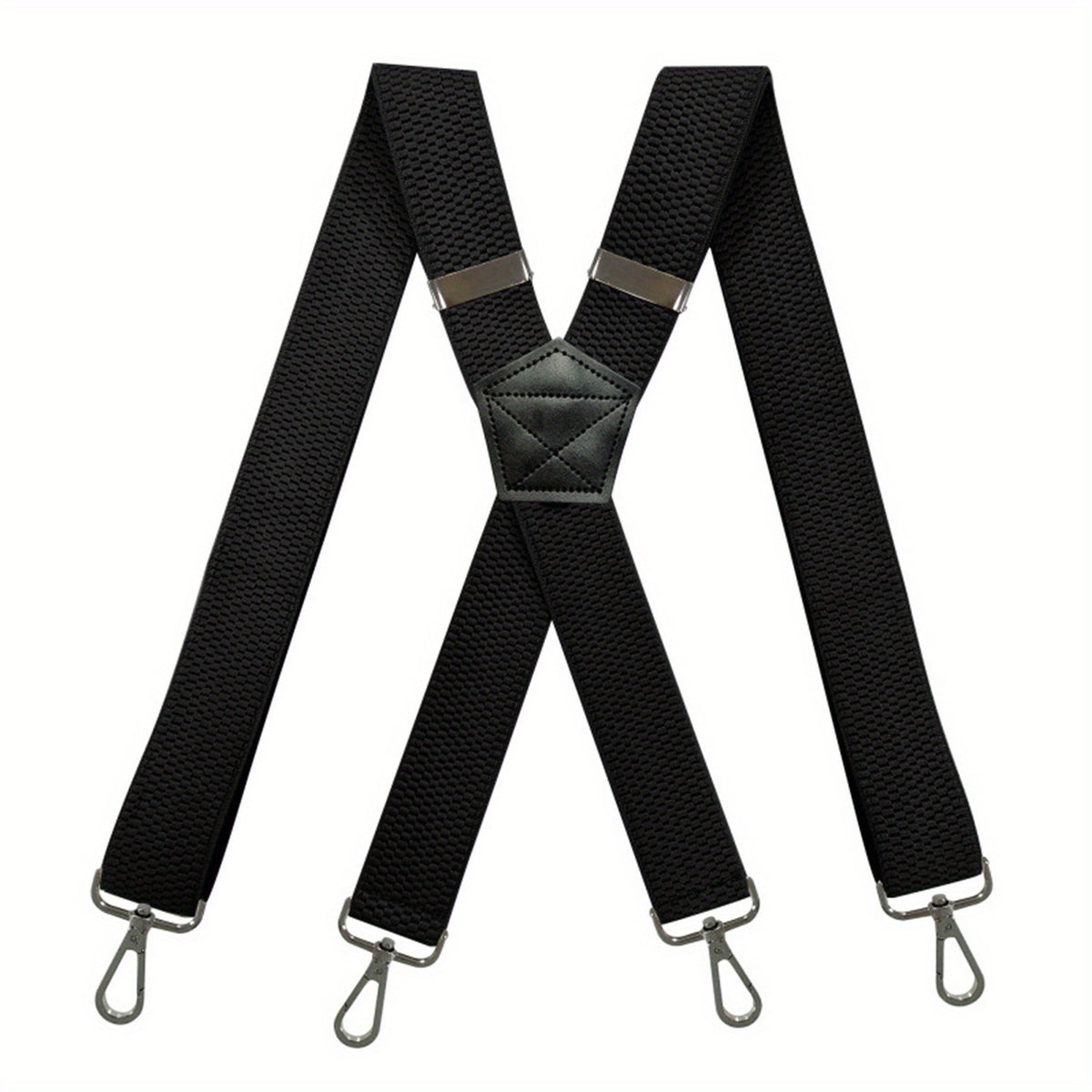 Men's Elastic Adjustable Suspenders With Hooks