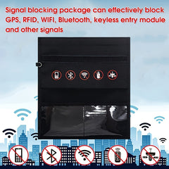 Signal Shielding Bag for Faraday Cage Bag Car Key Storage