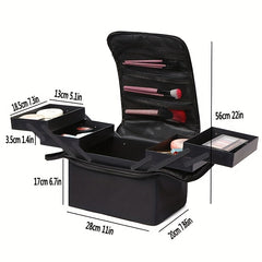 Large Makeup Travel Train Case Plus Size Nail Supply Organizers & Storage
