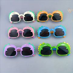 Boys Teen Dinosaur Frame Sun Protection Sunglasses