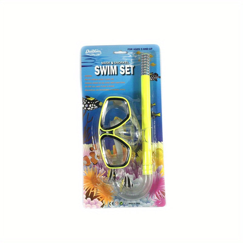 1pc PVC Diving Glasses Set for Kids & Adults - Explore Deeply