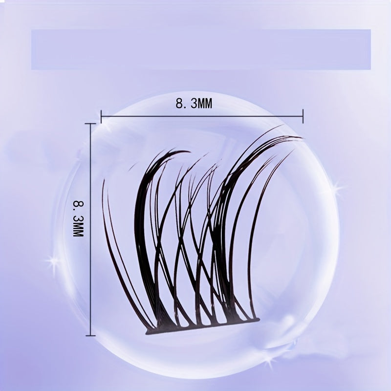 Natural Devil False Eyelashes 10 Rows Sunflower Grafting Eyelashes