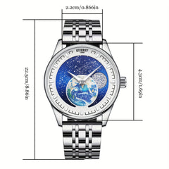 KUERST Steel Strap Automatic Mechanical Watch