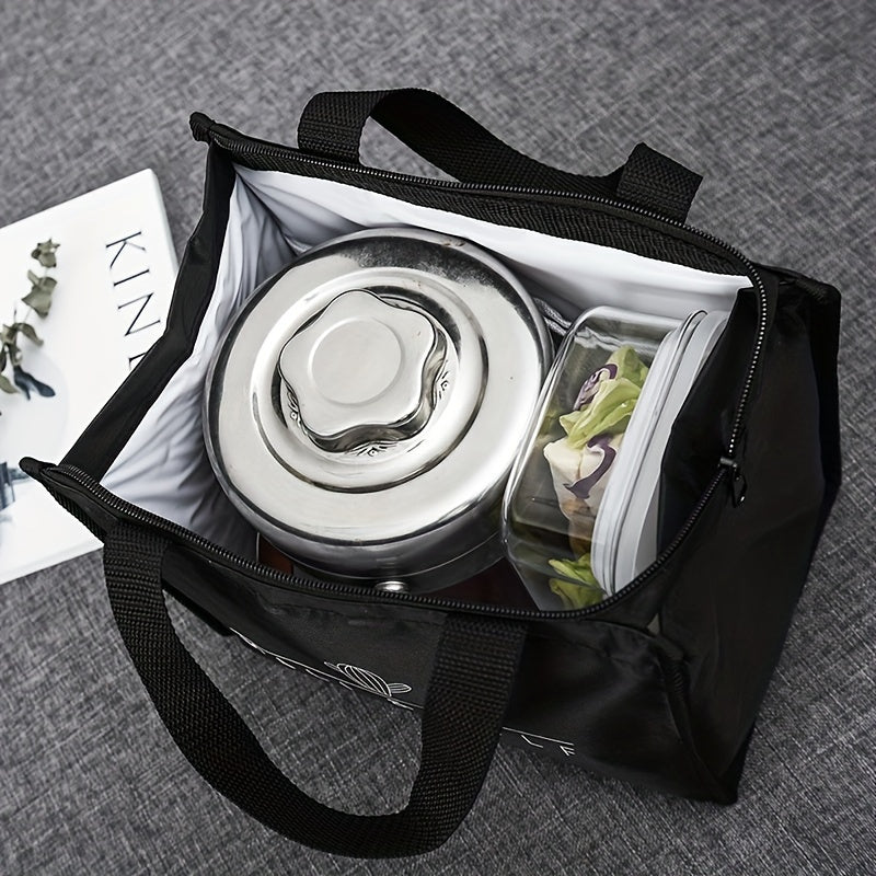 Waterproof Thermal Tote Bento Bag for Outdoor Activities
