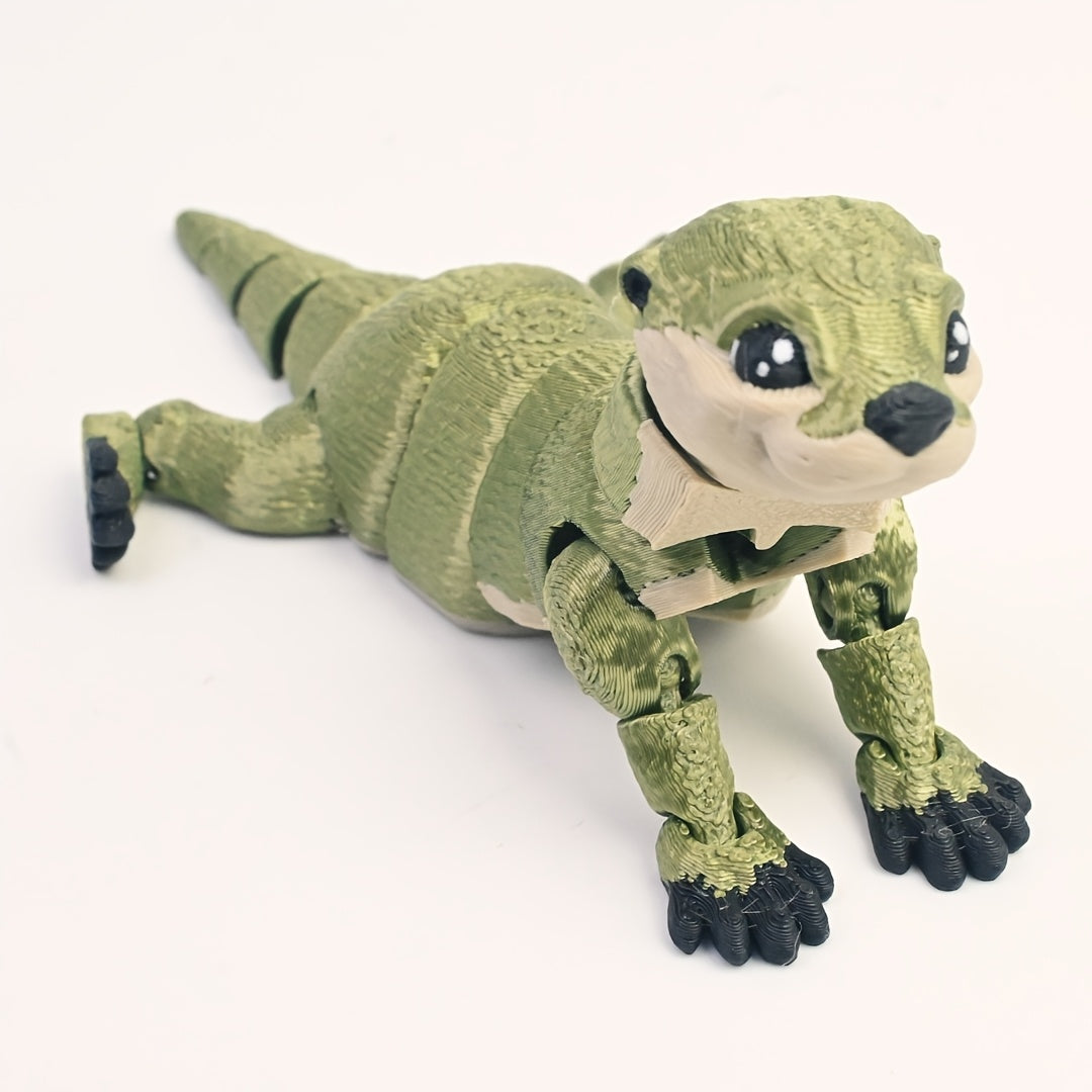 3D Printed Otter Ornament - Ideal Birthday Gift - Festive Indoor Decor