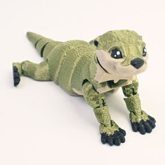 3D Printed Otter Ornament - Ideal Birthday Gift - Festive Indoor Decor