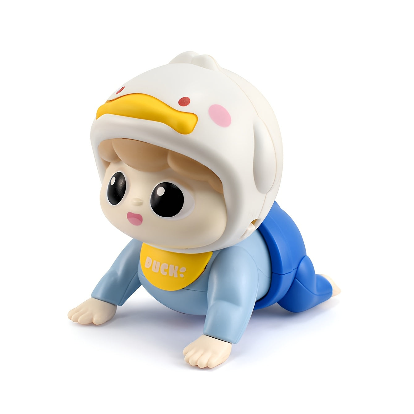 Duck Head Cover Doll Toy for Toddlers Pink Yellow