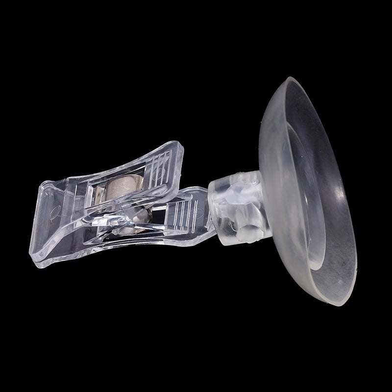 2pcs Sucker Clamp Wall Suction Cup Clip for Living Room