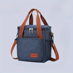Double Layer Lunch Bag Heat Preservation Cooler Freeze Bag
