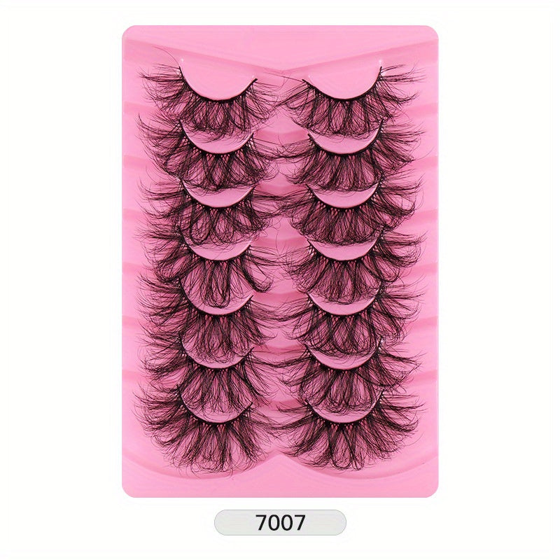 Mixed Style Thick False Eyelashes for Cosplay Makeup