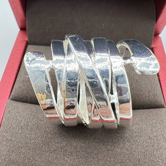 Delicate Twist Wrap Finger Ring for Women