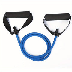 Yoga Resistance Band Non Slip Foam Handle Gym Sports Fitness Workouts