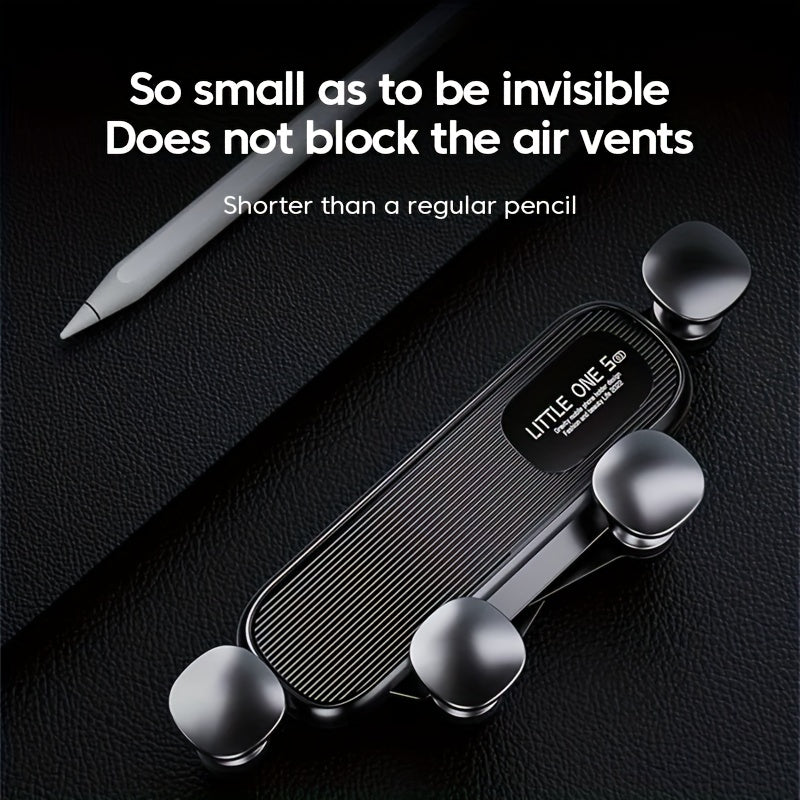 Car Air Outlet Phone Holder Telescopic Gravity Stand