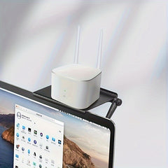Adjustable TV Screen Top Storage Shelf Computer Desktop Display Stand