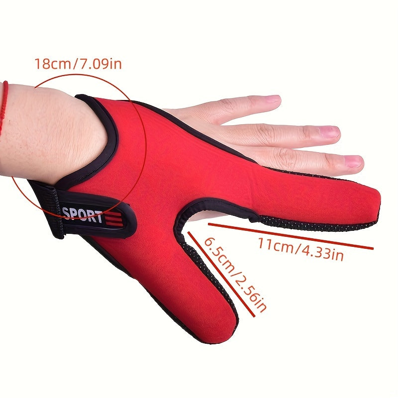 1pc Single Finger Protector Fishing Gloves For Surfcasting