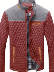 Men's Retro Thermal Jacket for Autumn Winter