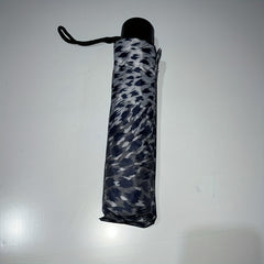 Leopard Grain Print Umbrella Folding Waterproof Windproof Umbrella